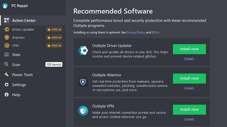 optimización del rendimiento de la PC revisión de bytes