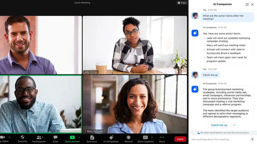 Zoom videoconferentie-instelling