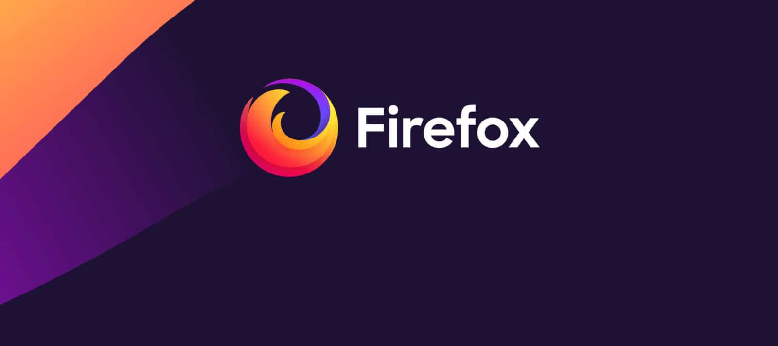 Mozilla Firefox-browserens logo med skrivebordsbaggrund