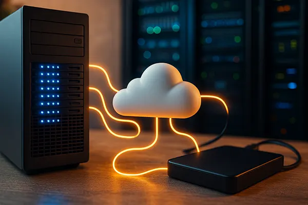 Hybrid backup model
