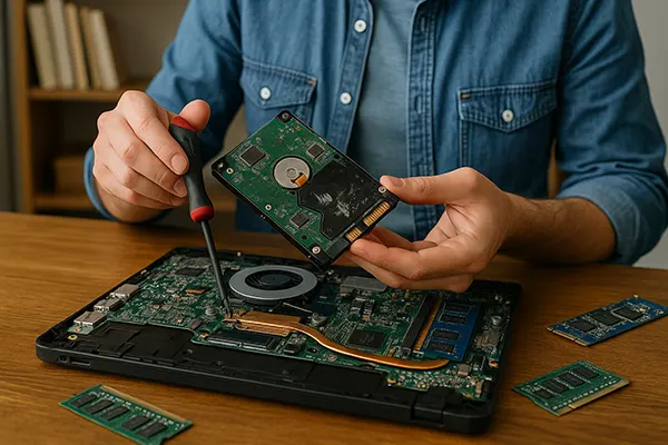 Broken storage device