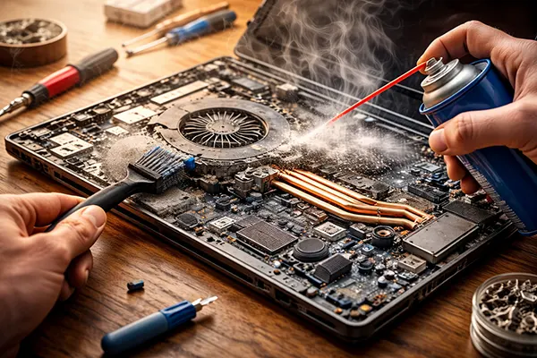 Monitorização da temperatura do CPU