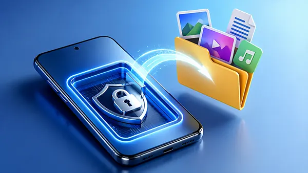 sicherer Telefonspeicher